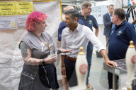 The Prime Minister visits the Great British Beer Festival in London, UK.