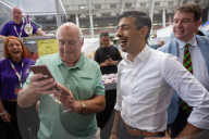 The Prime Minister visits the Great British Beer Festival in London, UK.
