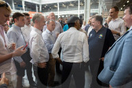 The Prime Minister visits the Great British Beer Festival in London, UK.