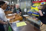 The Prime Minister visits the Great British Beer Festival in London, UK.