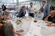 The Prime Minister visits the Great British Beer Festival in London, UK.