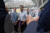 The Prime Minister visits the Great British Beer Festival in London, UK.