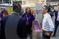 The Prime Minister visits the Great British Beer Festival in London, UK.