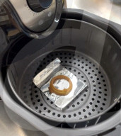 3D printed vegetarian calamari rings