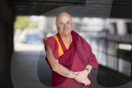 Matthieu Ricard who is a Buddhist monk and 'happiness guru' who has been described as the happiest man in the world.
