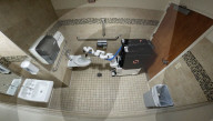 Autonomous toilet cleaning robot
