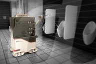 Autonomous toilet cleaning robot