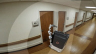 Autonomous toilet cleaning robot