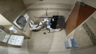 Autonomous toilet cleaning robot