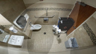 Autonomous toilet cleaning robot
