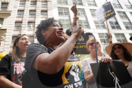 PEOPLE - Promis beim SAG-AFTRA-Streik in New York