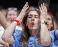 Women's World Cup Final Screening BoxPark Wembley in London, UK.