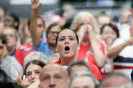 Women's World Cup Final Screening BoxPark Wembley in London, UK.