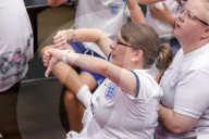 Women's World Cup Final Screening BoxPark Wembley in London, UK.