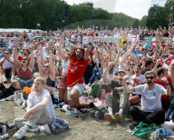 FIFA Women’s World Cup Final screening at All Points East's In the NBHD - Victoria Park, London, UK