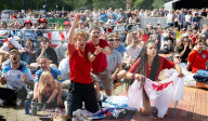 FIFA Women’s World Cup Final screening at All Points East's In the NBHD - Victoria Park, London, UK