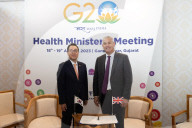 Steve Barclay attends G20 Health Ministers Meeting