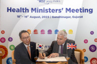 Steve Barclay attends G20 Health Ministers Meeting