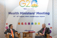 Steve Barclay attends G20 Health Ministers Meeting