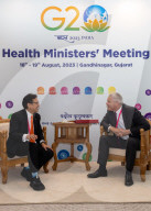Steve Barclay attends G20 Health Ministers Meeting