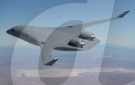 Amazing blended wing aircraft to take to the skies
