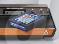 Retro Atari games console 