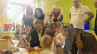 Energy Security Minister Grant Shapps during a visit to Ukraine