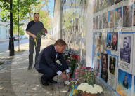 Energy Security Minister Grant Shapps during a visit to Ukraine