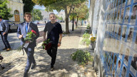 Energy Security Minister Grant Shapps during a visit to Ukraine