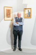 PORTRAIT - Christoph Blocher, alt Bundesrat, in seiner Anker-Sammlung in Herrliberg