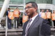 NHS Consultants Picket at UCHL in London, UK.