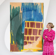 Phillips exhibition - Legacies of Modernism: Works by Günther Förg from the Collection of Mikael Andersen at Phillips auction House, London, UK.