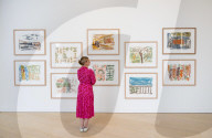 Phillips exhibition - Legacies of Modernism: Works by Günther Förg from the Collection of Mikael Andersen at Phillips auction House, London, UK.