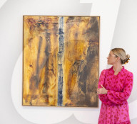 Phillips exhibition - Legacies of Modernism: Works by Günther Förg from the Collection of Mikael Andersen at Phillips auction House, London, UK.