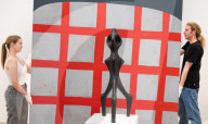 Phillips exhibition - Legacies of Modernism: Works by Günther Förg from the Collection of Mikael Andersen at Phillips auction House, London, UK.