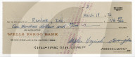 Early Apple computers cheque signed by Steve Jobs sells for over $100,000 USD