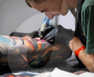 Big London Tattoo Show at ExCel, London, Great Britain 
27th August 2023 
Second day 


The Big London Tattoo Show returns for the 2nd year