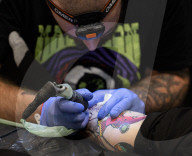 Big London Tattoo Show at ExCel, London, Great Britain 
27th August 2023 
Second day 


The Big London Tattoo Show returns for the 2nd year
