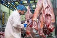 'Our own little congregation': the people of London's soon-to-close Smithfield market.