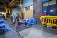 'Our own little congregation': the people of London's soon-to-close Smithfield market.