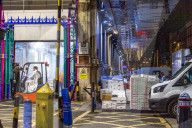 'Our own little congregation': the people of London's soon-to-close Smithfield market.