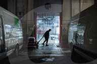 'Our own little congregation': the people of London's soon-to-close Smithfield market.