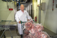 'Our own little congregation': the people of London's soon-to-close Smithfield market.