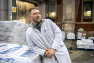 'Our own little congregation': the people of London's soon-to-close Smithfield market.