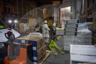 'Our own little congregation': the people of London's soon-to-close Smithfield market.