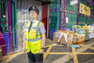 'Our own little congregation': the people of London's soon-to-close Smithfield market.