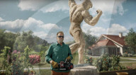 PEOPLE -  Arnold Schwarzenegger macht Werbung für Lidls Heimwerkermarke "Parkside"