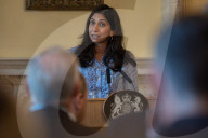 Home Secretary Suella Braverman hosts the Police Uplift reception.