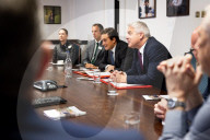 Health Secretary Steve Barclay attends Op RESTORE meeting