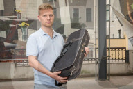 'The rockets didn't stop us': Odesa violinist Kryrlo Markiv, gears up for symbolic concert